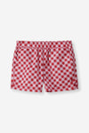Girls Gingham Poplin Shorts