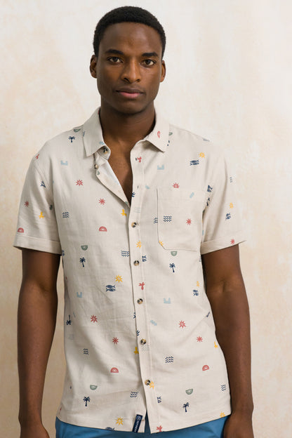 Linen Blend Shirt