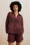 Sheer Long Sleeve Shirt