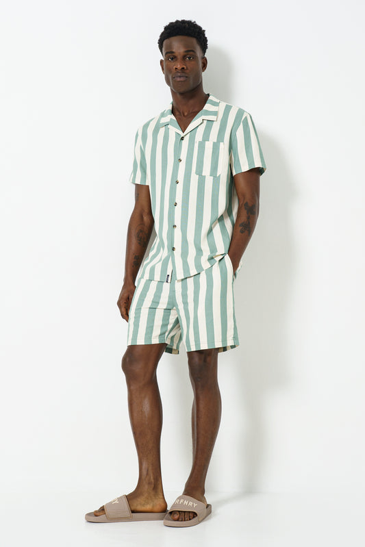 Stripe Pool Short