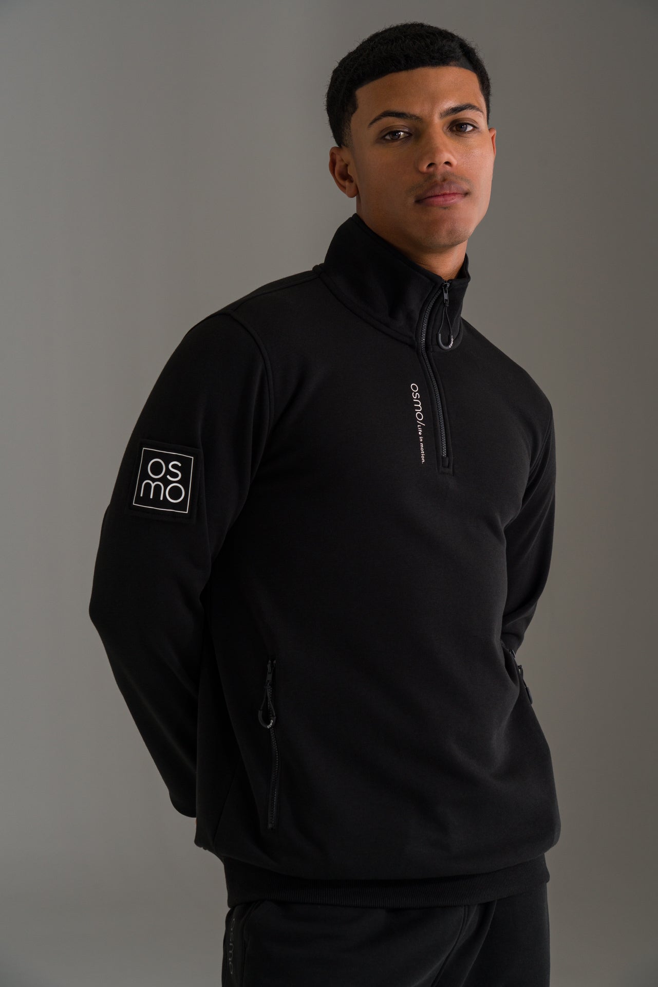 Quarter Zip Fleece Top