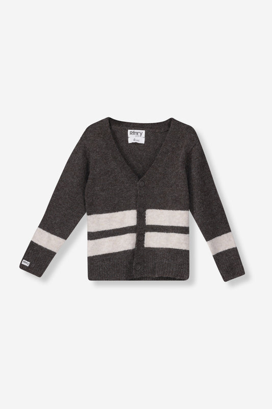 Boys Stripe Cardigan