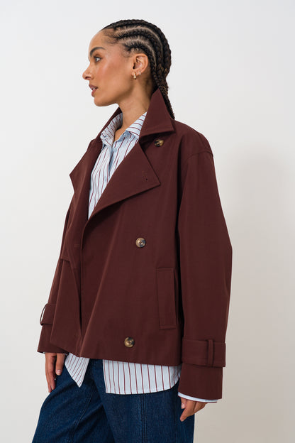 Short Trench Coat