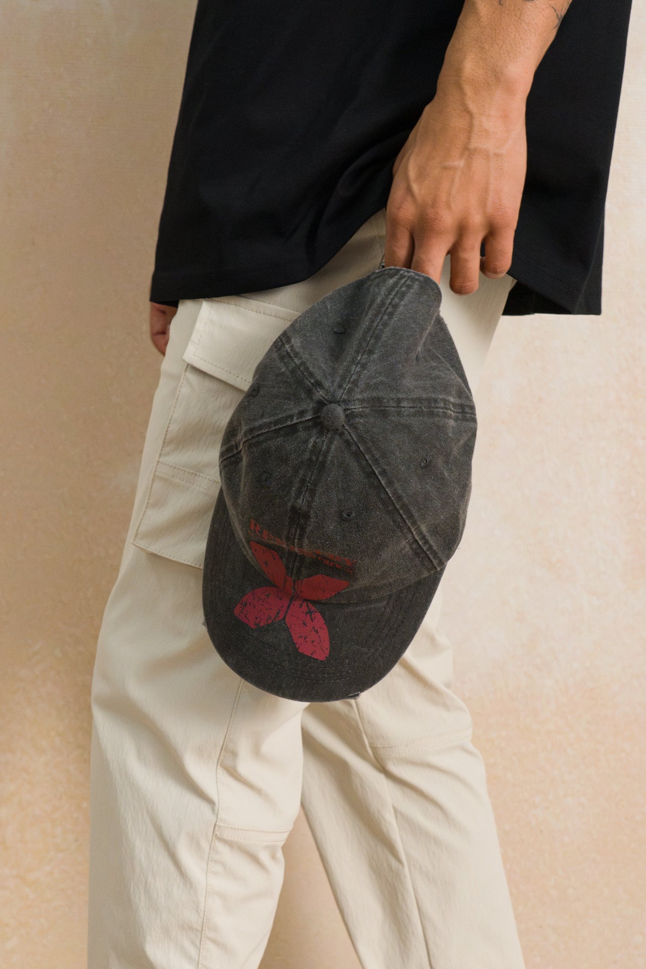 Distressed Canvas Cap