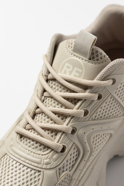Chunky Mesh Panel Sneakers