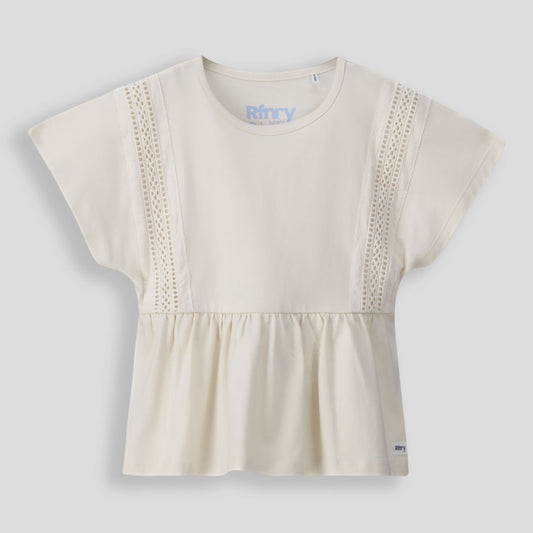 Girls Peplum Tee