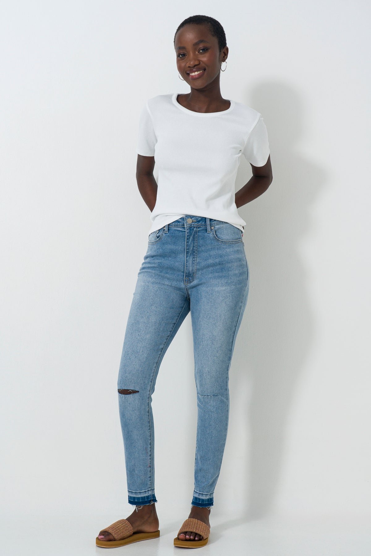Rf05 High Rise Skinny Jeans