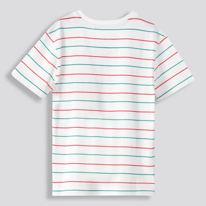 Boys Branded Tee - Optic White