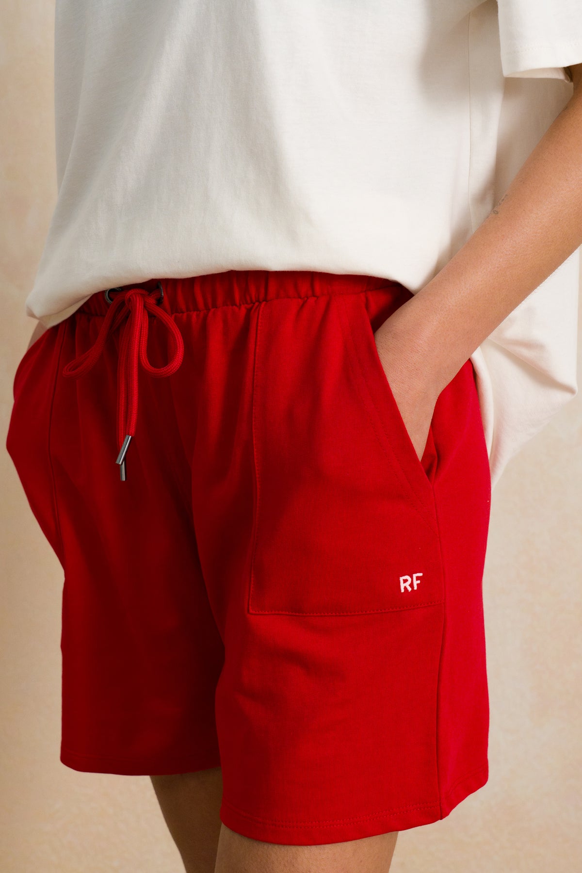 Relaxed Fit Fleece Shorts
