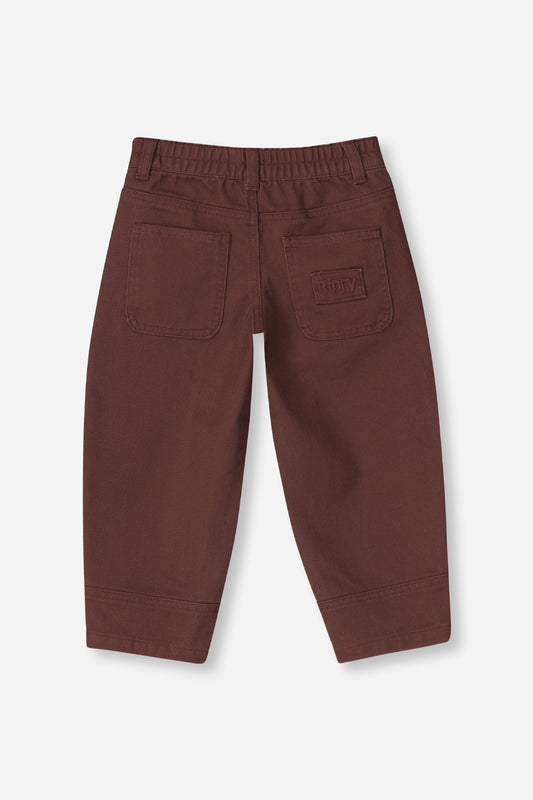 Boys Denim Barrel Leg Pants