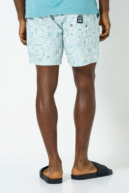 Pool Shorts - Sage