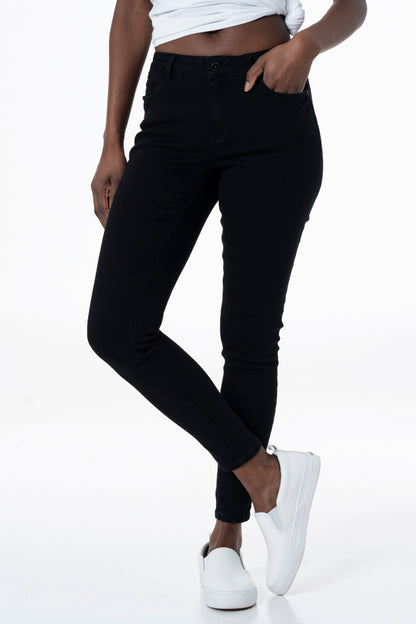 Rf01 Mid-Rise Skinny Jeans _ 135672 _ Black