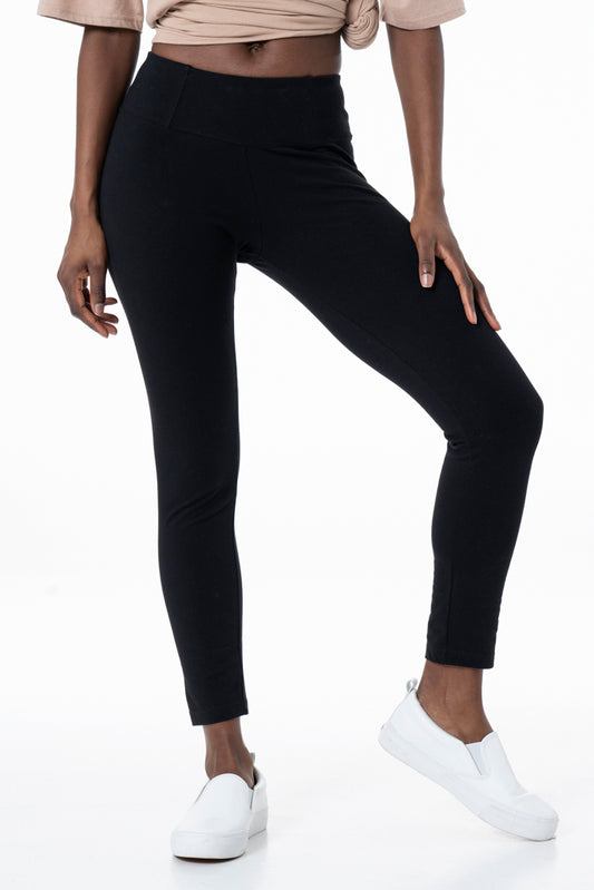 Basic Leggings _ 135713 _ Black