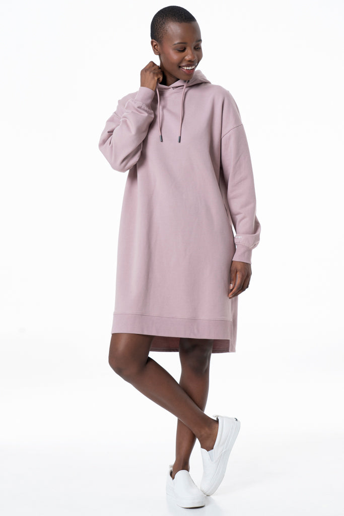 Sweater Dress _ 136177 _ Dirty Pink