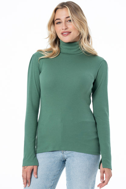 Ribbed Top _ 136266 _ Green