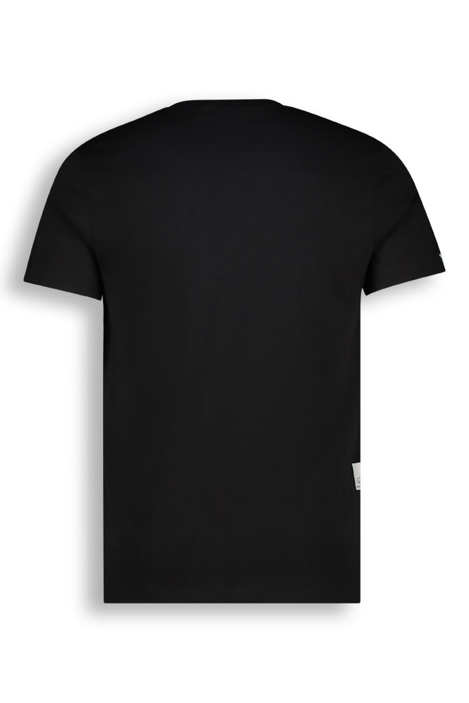 V-Neck T-Shirt _ 137175 _ Black