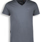 V-Neck T-Shirt _ 137175 _ Charcoal
