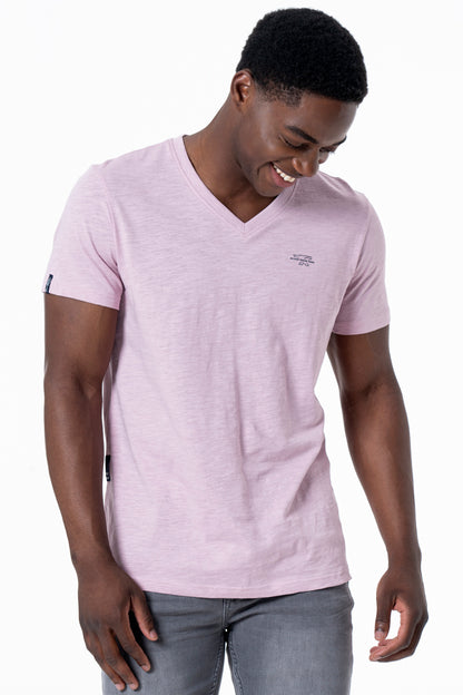 V-Neck T-Shirt _ 137175 _ Pink