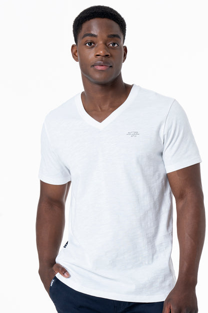 V-Neck T-Shirt _ 137175 _ White