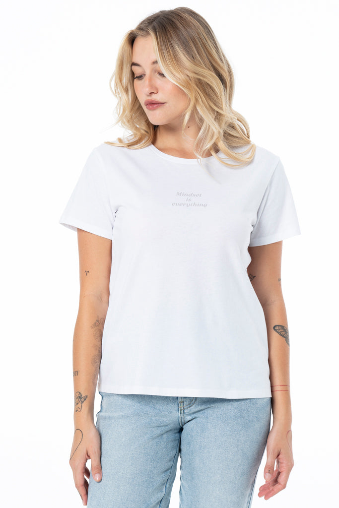 Statement T-Shirt _ 137387 _ White from REFINERY – Refinery