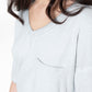 Longer Length T-Shirt _ 132613 _ Grey