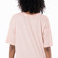Longer Length T-Shirt _ 132622 _ Light Pink