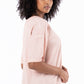 Longer Length T-Shirt _ 132622 _ Light Pink