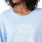 Boyfriend Statement T-Shirt _ 134662 _ Blue
