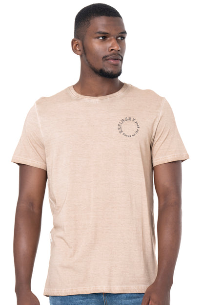 Organic Dye T-Shirt _ 132787 _ Biscuit