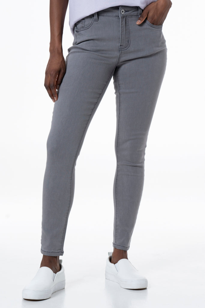 Rf01 Mid-Rise Skinny Jeans _ 135676 _ Grey Wash