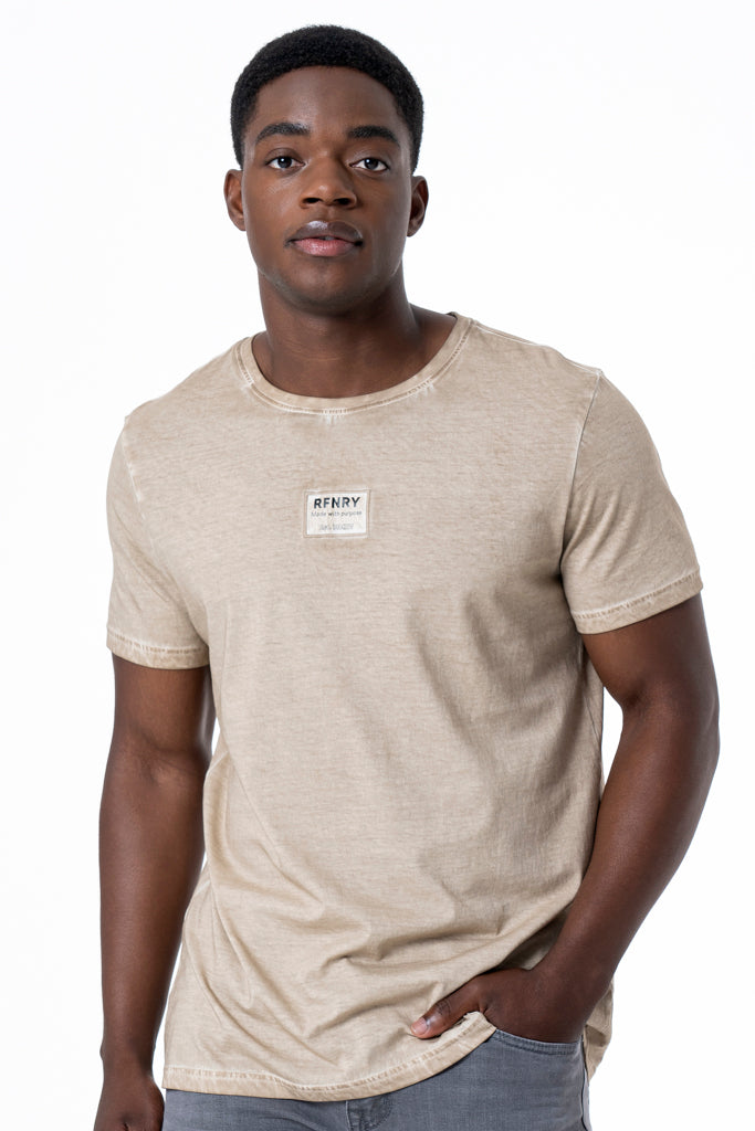 Organic Dyed T-Shirt _ 136969 _ Natural