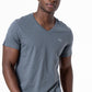 V-Neck T-Shirt _ 137175 _ Charcoal