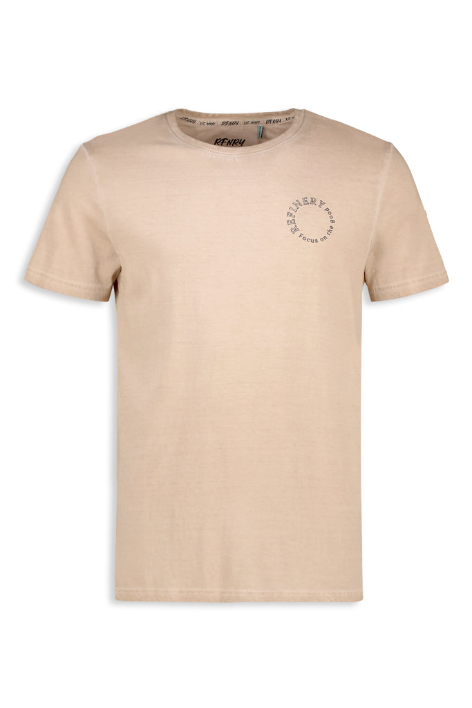 Organic Dye T-Shirt _ 132787 _ Biscuit