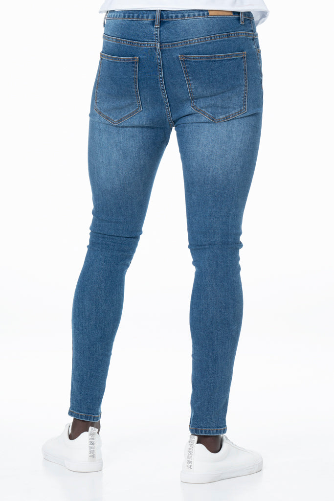 Rf10 Super Skinny Denim Jeans _ 131321 _ Mid Wash