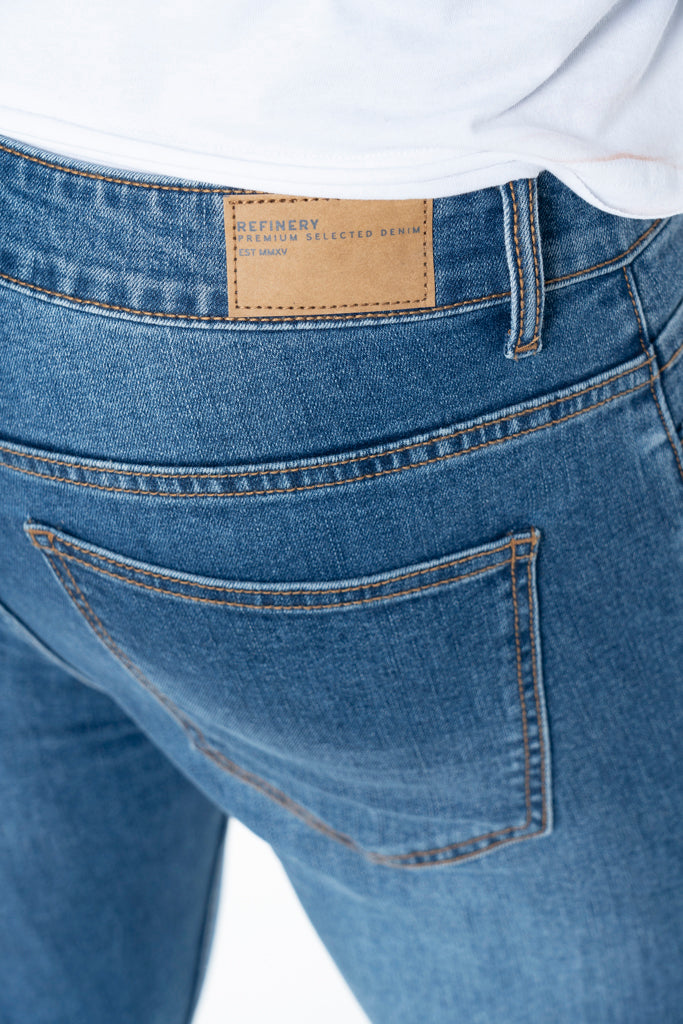 Rf10 Super Skinny Denim Jeans _ 131321 _ Mid Wash